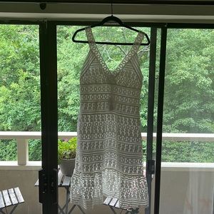 White size 8 Diane von Furstenberg dress